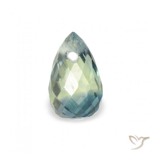 0.59ct 자연스러운 물오리 사파이어, 브리올레트, VS