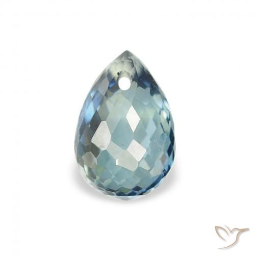 0.95ct 자연스러운 물오리 사파이어, 브리올레트, VS