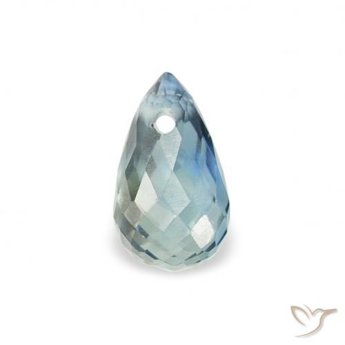 0.49ct 자연스러운 물오리 사파이어, 브리올레트, VS