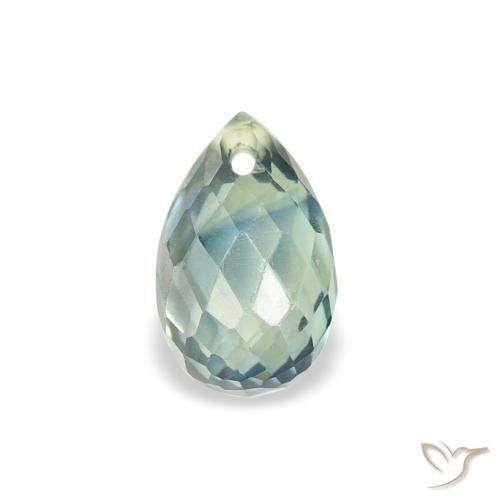 0.84ct 자연스러운 물오리 사파이어, 브리올레트, VS