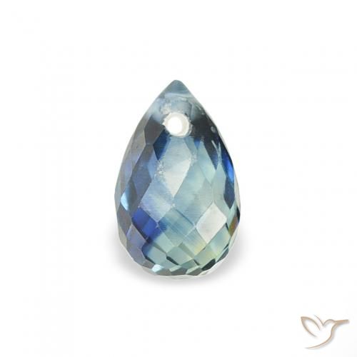 0.52ct 자연스러운 물오리 사파이어, 브리올레트, VS