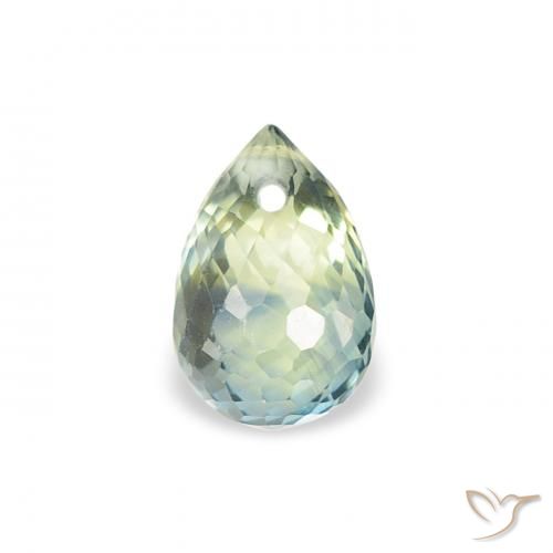 0.68ct 자연스러운 물오리 사파이어, 브리올레트, VS