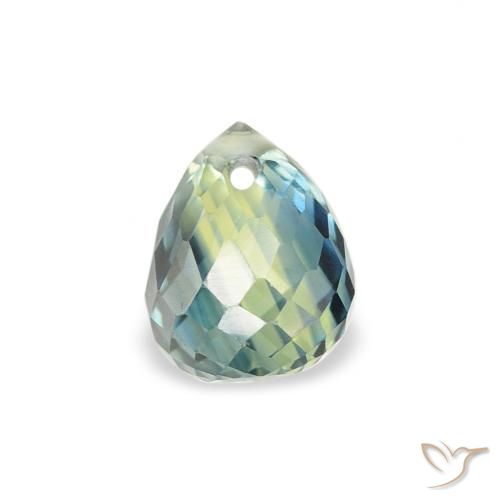 0.71ct 자연스러운 물오리 사파이어, 브리올레트, VS