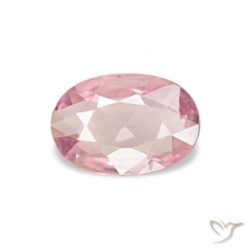 0.38ct 로즈 핑크 사파이어, 타원형, VVS