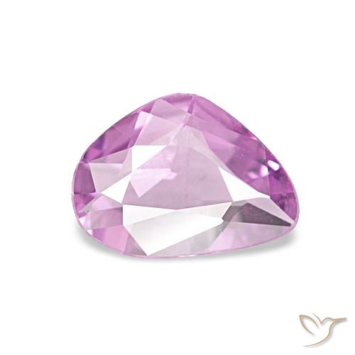 0.49ct 분홍빛이 도는 보라색 사파이어, 팬시한, VVS