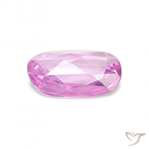 0.55캐럿 천연 분홍빛이 도는 보라색 사파이어, 팬시한, VVS