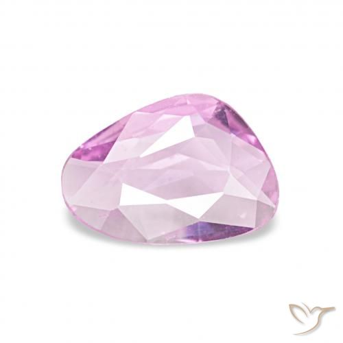 0.36ct 라이트 퍼플 사파이어, 팬시한, VVS