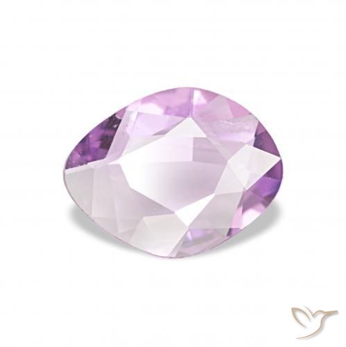 0.54캐럿 천연 라일락 퍼플 사파이어, 팬시한, VVS