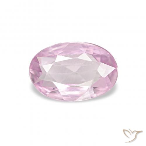0.41ct 미디엄 핑크 사파이어, 타원형, VVS