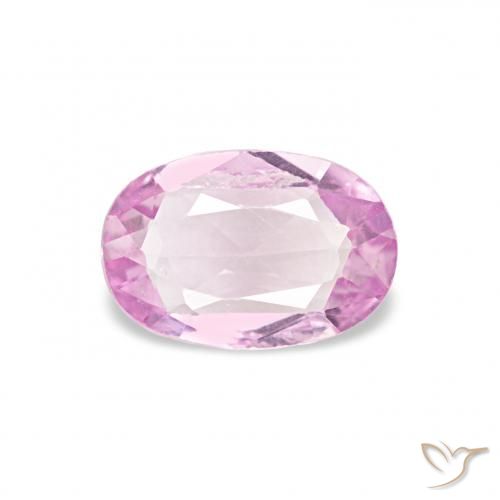 0.41ct 미디엄 핑크 사파이어, 타원형, VS
