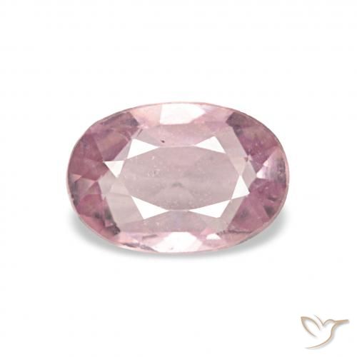 0.57ct 미디엄 핑크 사파이어, 타원형, VS