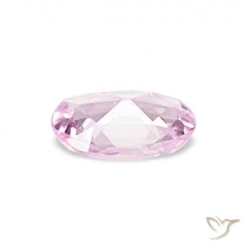 0.40캐럿 천연 미디엄 퍼플 사파이어, 타원형, VVS-VS