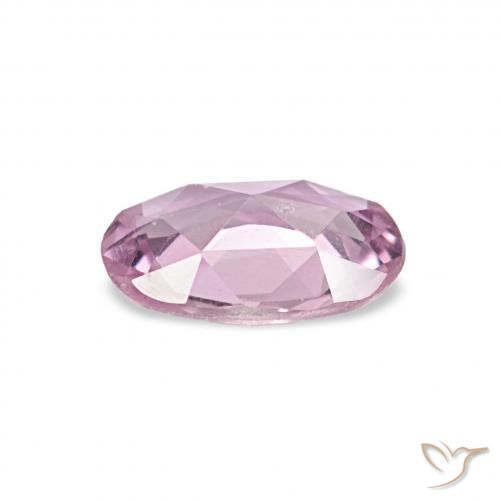 0.45캐럿 천연 Medium Light-Purple 사파이어, 타원형, VVS-VS