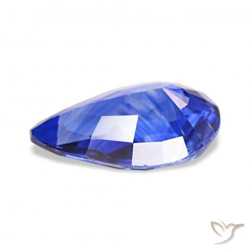 2.23캐럿 천연 라이트 콘플라워 블루 사파이어, 배 모양, VVS-VS