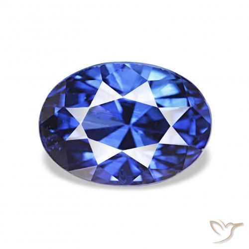 2.14ct 로얄 블루 사파이어, 타원형, VVS
