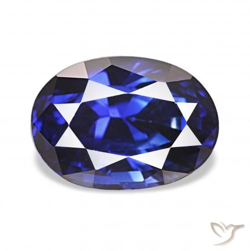 2.14ct 로얄 블루 사파이어, 타원형, VVS