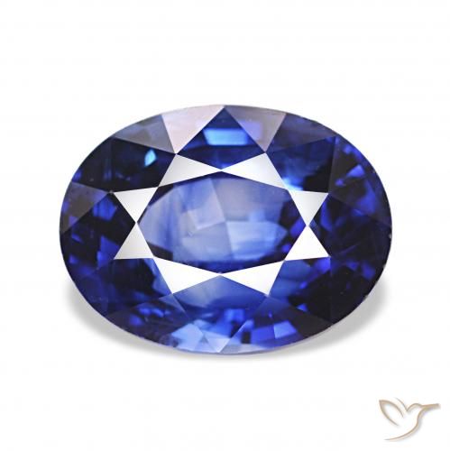 2.03ct 로얄 블루 사파이어, 타원형, VVS
