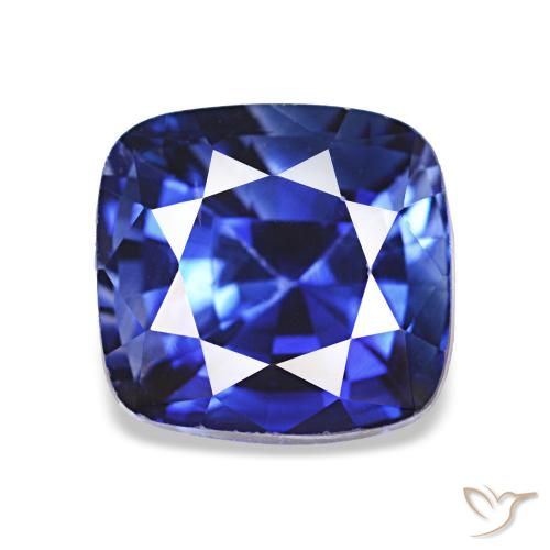2.04ct 로얄 블루 사파이어, 방석, VVS