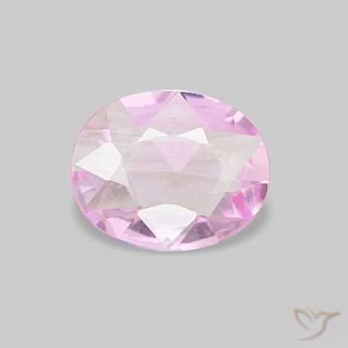 0.50ct 퍼플 사파이어, 오벌, VVS