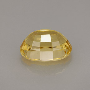 2.89캐럿 천연 옐로우 스카폴라이트, 타원형 컷, 10.6×8 mm, VVS-VS