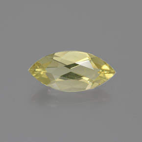 1.04캐럿 천연 옐로우 스카폴라이트, 마퀴즈, 11.3×5.2 mm, VVS-VS