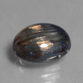 3.59캐럿 천연 무지개 색깔 스카폴라이트, 타원형 컷, 투명한