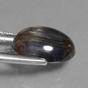 3.59캐럿 천연 무지개 색깔 스카폴라이트, 타원형 컷, 투명한