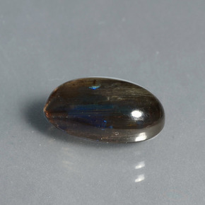 4.41캐럿 천연 레인보우 컬러 스카폴라이트, 타원형 컷, 12.9×8 mm, 투명한