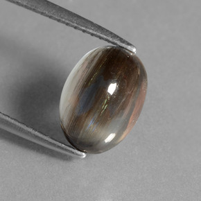 2.74캐럿 천연 무지개 색깔 스카폴라이트, 타원형 컷, 투명한