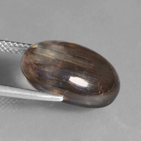 9.38캐럿 천연 레인보우 컬러 스카폴라이트, 타원형 컷, 15.5×11.2 mm, 투명한