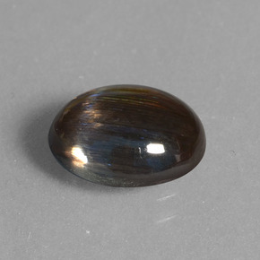 2.54캐럿 천연 무지개 색깔 스카폴라이트, 타원형 컷, 투명한