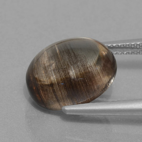 10.54캐럿 천연 레인보우 컬러 스카폴라이트, 타원형 컷, 14.5×12 mm, 투명한