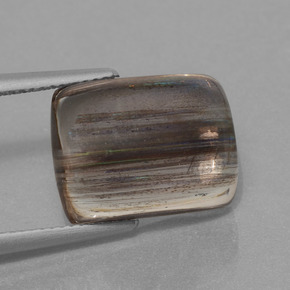 10.40캐럿 천연 레인보우 컬러 스카폴라이트, 쿠션 컷, 15.2×11.5 mm, 투명한