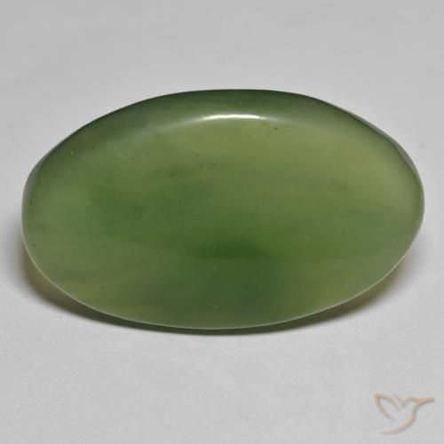 42.73ct 자연스러운 해초 녹색 음흉한, 타원형, 투명한