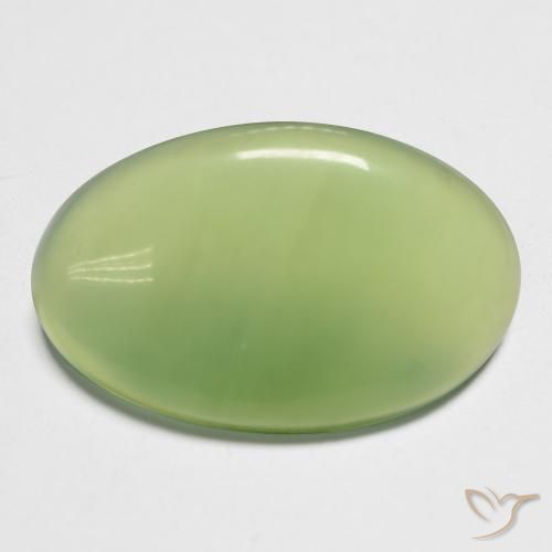 11.47ct 자연스러운 미디엄 그린 음흉한, 타원형, 투명한