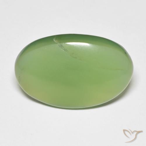 10.29ct 자연스러운 미디엄 그린 음흉한, 타원형, 투명한