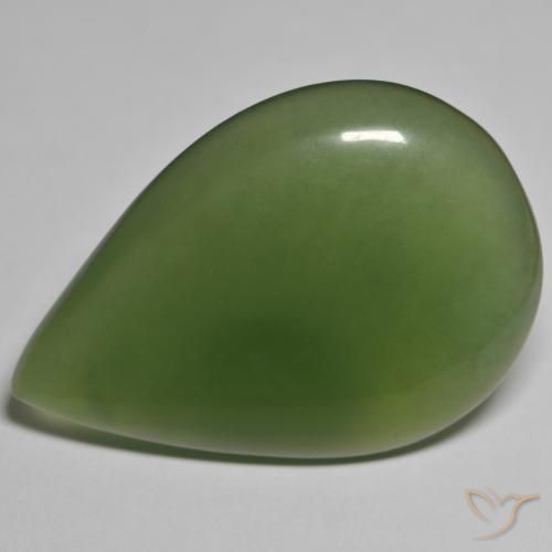 45.23ct 자연스러운 해초 녹색 음흉한, 배 모양, 투명한