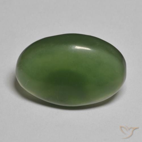 9.54ct 자연스러운 해초 녹색 음흉한, 타원형, 투명한