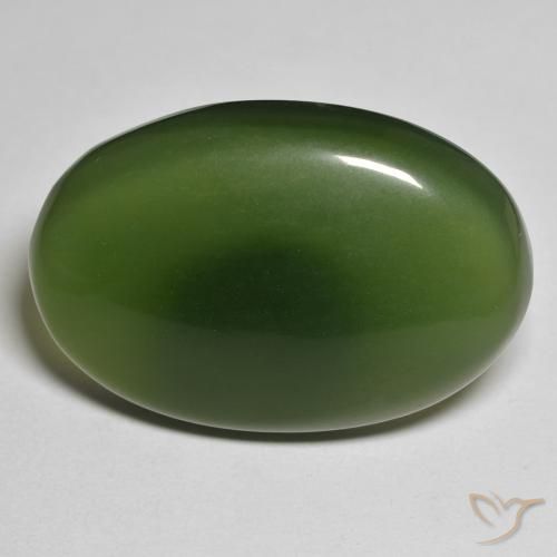 30.40ct 자연스러운 해초 녹색 음흉한, 타원형, 투명한