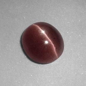 1.64캐럿 천연 피칸 브라운 Sillimanite Cat's Eye, 타원형 컷, 8.4×7.5 mm, 불투명체