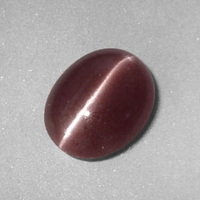 2.02캐럿 천연 갈색 실리마나이트 고양이 눈, 투명한, 투명/반투명