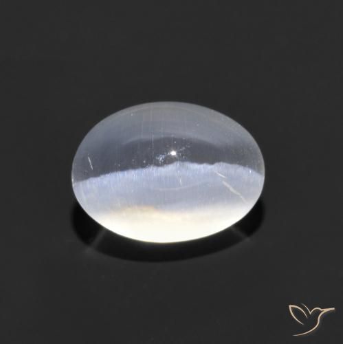 1.43ct 자연스러운 분명한 실리마나이트 고양이 눈, 타원형, 투명한
