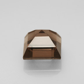 1.23캐럿 천연 스모키 브라운 스모키 쿼츠, 스퀘어, 6.2×6.2 mm, VS