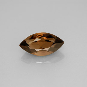 1.71캐럿 천연 스모키 브라운 스모키 쿼츠, 마퀴즈, 11.5×6 mm, VS