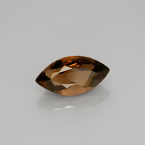 1.71캐럿 천연 스모키 브라운 스모키 쿼츠, 마퀴즈, 11.5×6 mm, VS