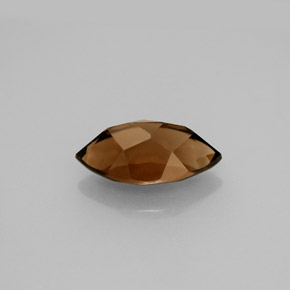1.71캐럿 천연 스모키 브라운 스모키 쿼츠, 마퀴즈, 11.5×6 mm, VS