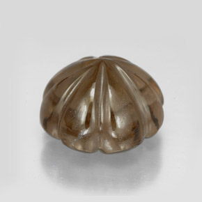 10.74캐럿 천연 스모키 브라운 스모키 쿼츠, 투명한, 투명/반투명