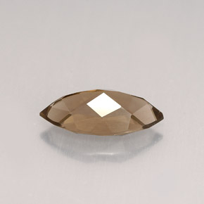 1.43캐럿 천연 스모키 브라운 스모키 쿼츠, 마퀴즈, 11.6×5.8 mm, VS