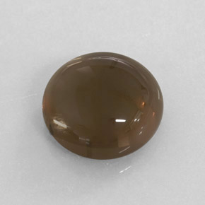 6.99캐럿 천연 스모키 브라운 스모키 쿼츠, 투명한, 12.28 mm, 투명/반투명
