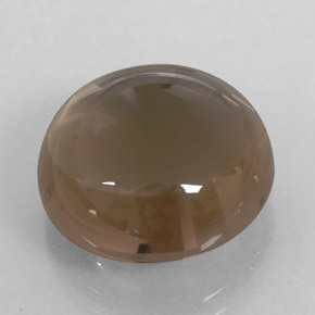 13.12캐럿 천연 스모키 브라운 스모키 쿼츠, 투명한, 15.06 mm, 투명/반투명